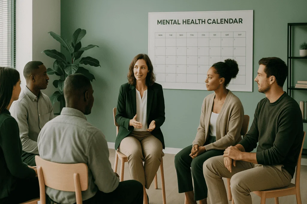 Calendário de saúde mental corporativa: como distribuir ações ao longo do ano