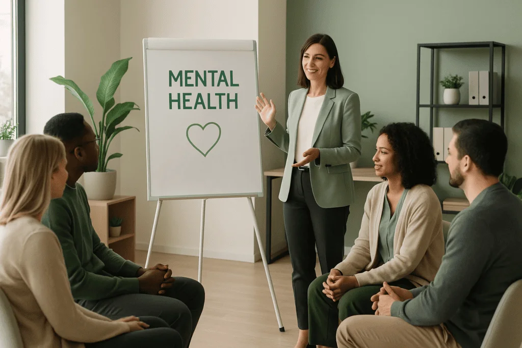 Campanhas de saúde mental nas empresas: como criar continuidade e participação real