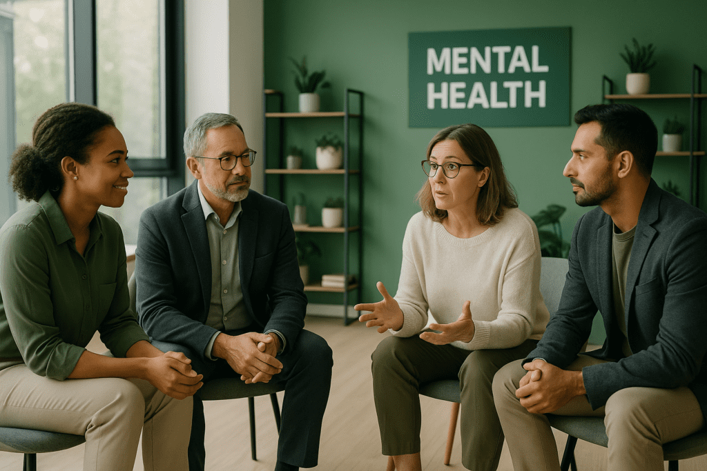 Rodas de conversa sobre saúde mental: escuta, vínculo e prevenção no trabalho