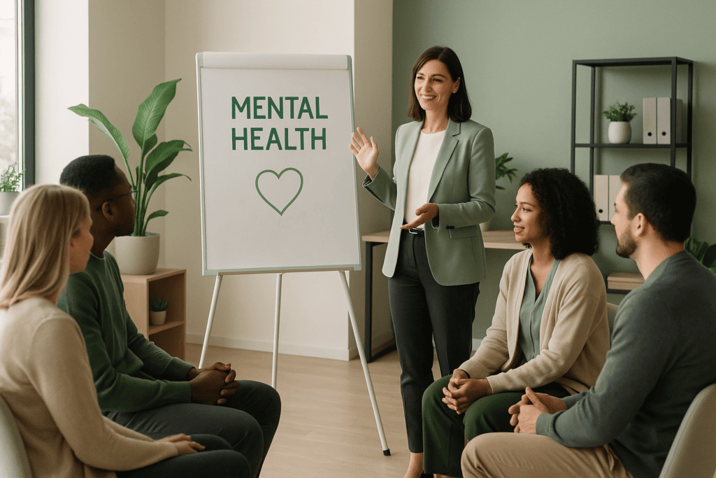 Campanhas de saúde mental nas empresas: como criar continuidade e participação real